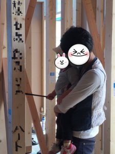 野田市　K様邸　柱建て！